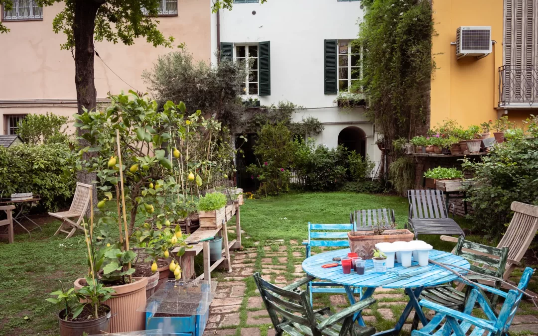 Nei vecchi orti del monastero